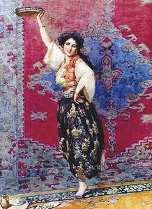 unknow artist Arab or Arabic people and life. Orientalism oil paintings  238 China oil painting art